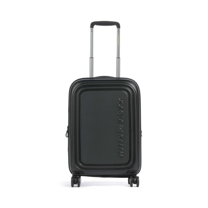Βαλίτσα Καμπίνας Σκληρή Επεκτεινόμεvη Mandarina Duck Logoduck+ |55x35x23/26cm| Black