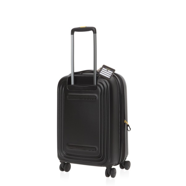 Βαλίτσα Καμπίνας Σκληρή Επεκτεινόμεvη Mandarina Duck Logoduck+ |55x35x23/26cm| Black