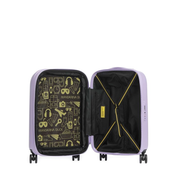 Βαλίτσα Καμπίνας Σκληρή Επεκτεινόμεvη Mandarina Duck Logoduck+ |55x35x23/26cm| Frosty Lilac Βαλίτσα Καμπίνας Σκληρή Επεκτεινόμεvη Mandarina Duck Logoduck+ |55x35x23/26cm| Frosty Lilac