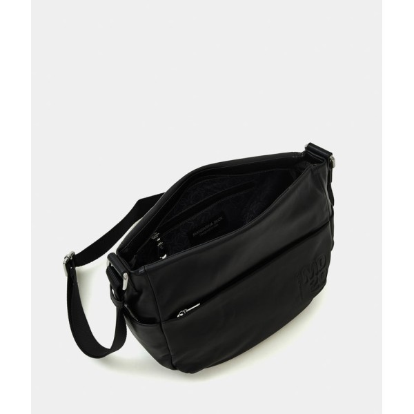 Τσάντα Ώμου Mandarina Duck MD20 Leather Medium size Bag P10TKT01 Nero