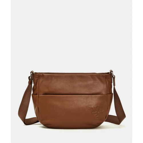 Τσάντα Ώμου Mandarina Duck MD20 Leather Medium size Bag P10TKT01 Indian Tan