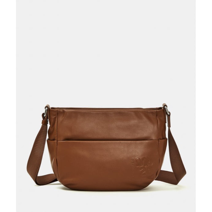 Τσάντα Ώμου Mandarina Duck MD20 Leather Medium size Bag P10TKT01 Indian Tan Τσάντα Ώμου Mandarina Duck MD20 Leather Medium size Bag P10TKT01 Indian Tan