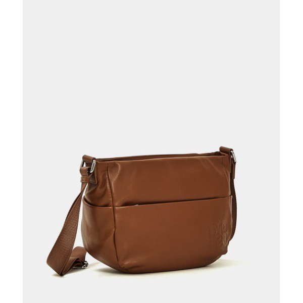 Τσάντα Ώμου Mandarina Duck MD20 Leather Medium size Bag P10TKT01 Indian Tan Τσάντα Ώμου Mandarina Duck MD20 Leather Medium size Bag P10TKT01 Indian Tan