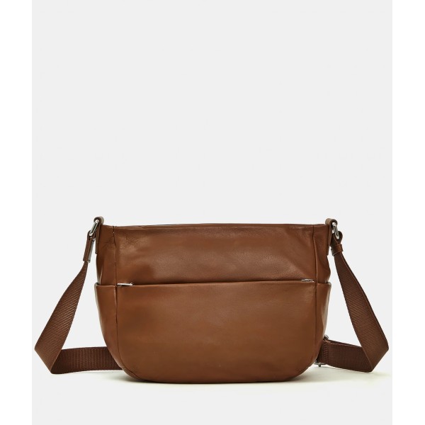 Τσάντα Ώμου Mandarina Duck MD20 Leather Medium size Bag P10TKT01 Indian Tan Τσάντα Ώμου Mandarina Duck MD20 Leather Medium size Bag P10TKT01 Indian Tan