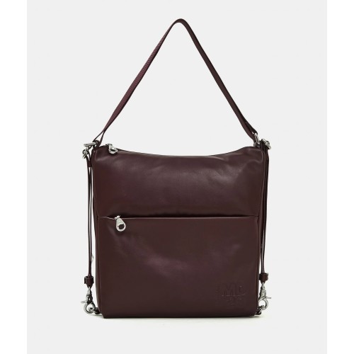 Mandarina Duck Τσάντα Ώμου MD20 Leather Shoulder Bag P10TKT72 Sin