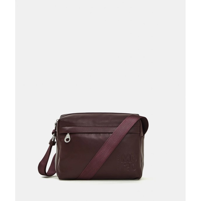 Τσάντα Ώμου Mandarina Duck MD20 Leather Medium Crossbody Bag P10TKTV8 Sin