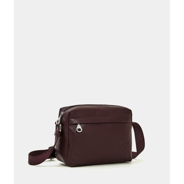 Τσάντα Ώμου Mandarina Duck MD20 Leather Medium Crossbody Bag P10TKTV8 Sin