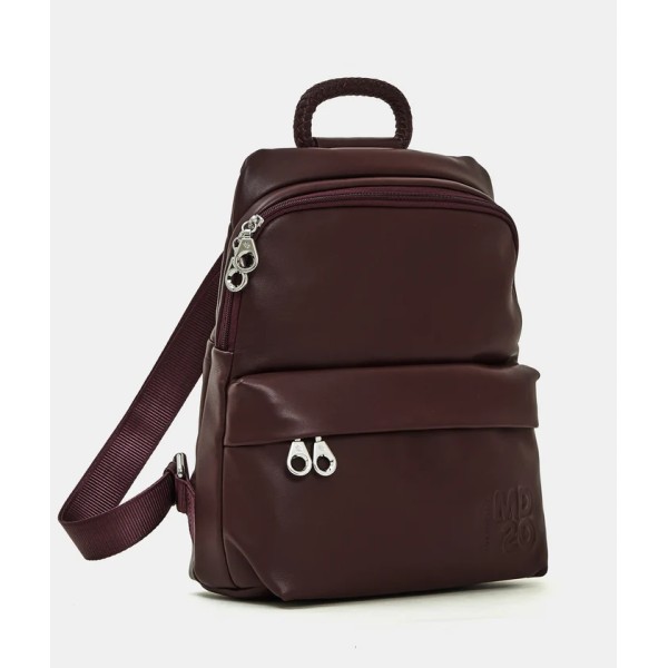 Mandarina Duck MD20 Leather Slim Backpack Σακίδιο Πλάτης Δερμάτινο Sin