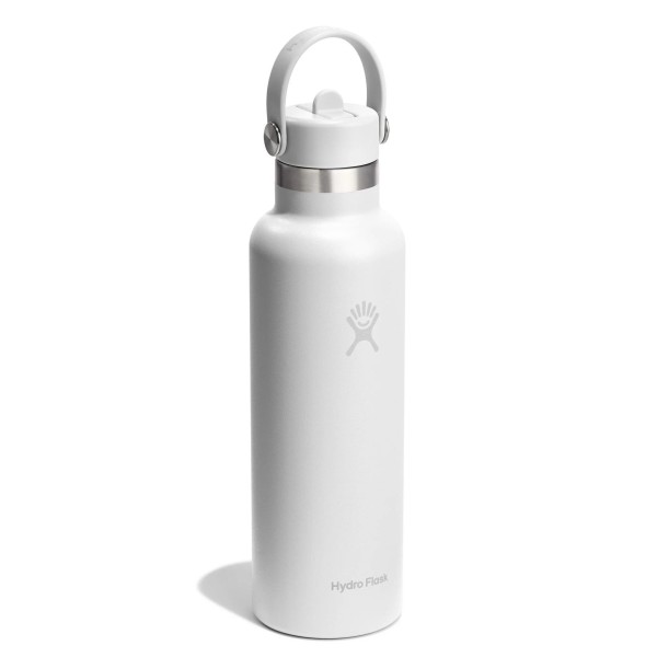 Hydro Flask Standard Flex Straw Cap Μπουκάλι Θερμός Ανοξείδωτο 621ml White