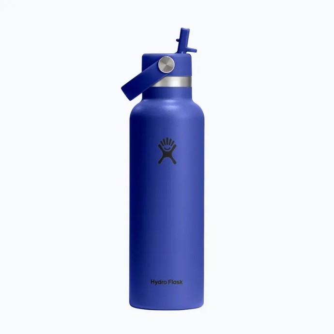 Hydro Flask Standard Flex Straw Cap Μπουκάλι Θερμός Ανοξείδωτο 621ml Capri Blue