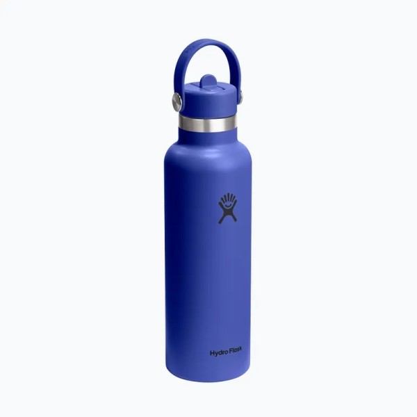 Hydro Flask Standard Flex Straw Cap Μπουκάλι Θερμός Ανοξείδωτο 621ml Capri Blue