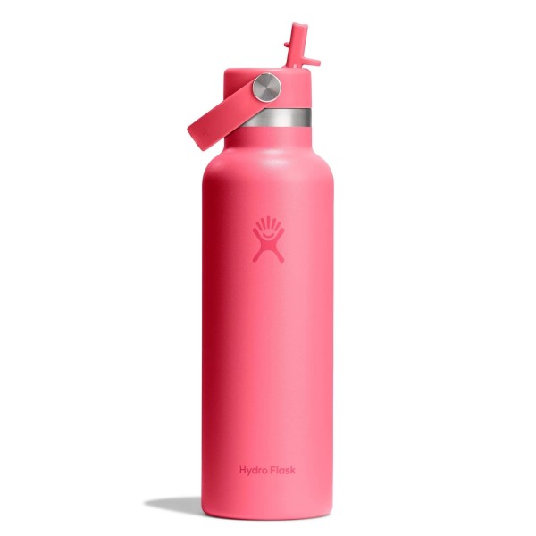 Hydro Flask Standard Flex Straw Cap Μπουκάλι Θερμός Ανοξείδωτο 621ml Popstar Pink