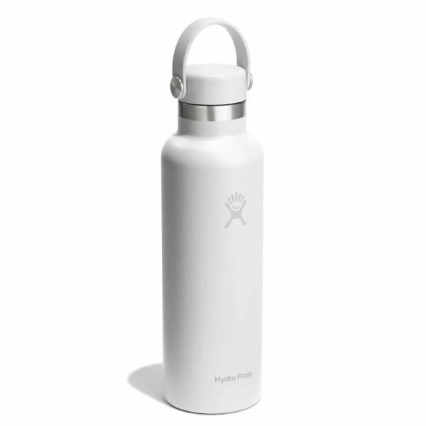 Hydro Flask Standard Flex Cap Μπουκάλι Θερμός Ανοξείδωτο 621ml White Hydro Flask Standard Flex Cap Μπουκάλι Θερμός Ανοξείδωτο 621ml White