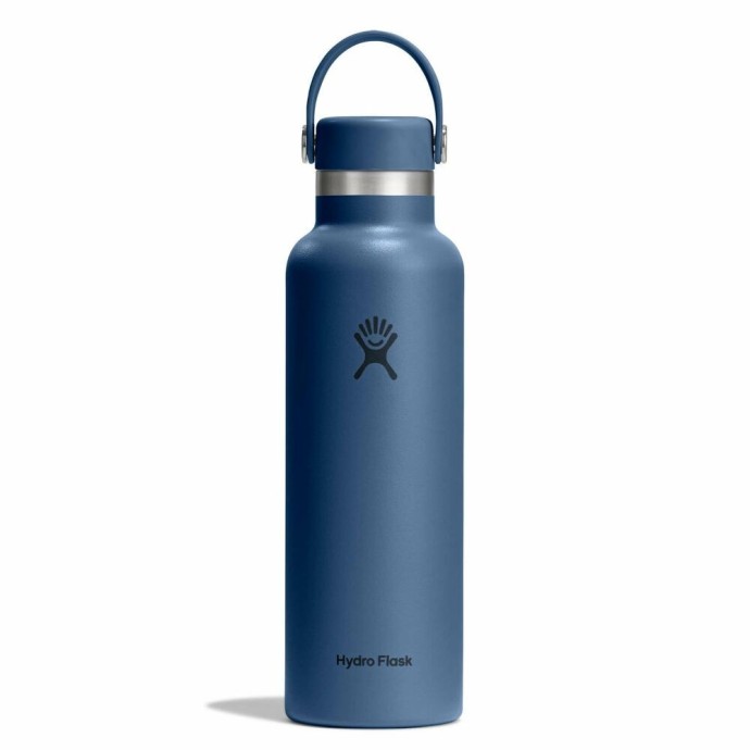 Hydro Flask Standard Flex Cap Μπουκάλι Θερμός Ανοξείδωτο 621ml Harbor Blue