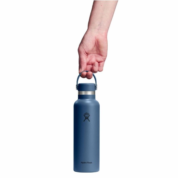 Hydro Flask Standard Flex Cap Μπουκάλι Θερμός Ανοξείδωτο 621ml Harbor Blue
