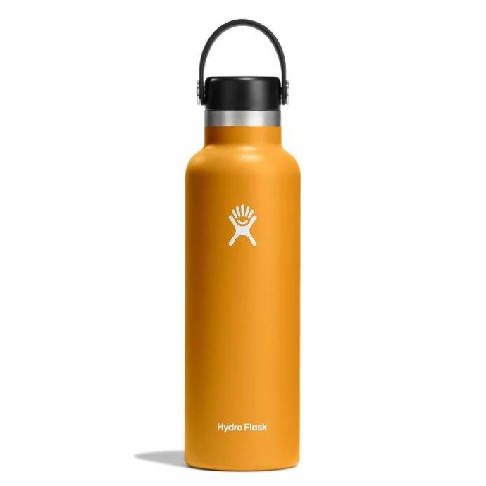 Hydro Flask Standard Flex Straw Μπουκάλι Θερμός Ανοξείδωτο 0.6ml Fossil ΑΞΕΣΟΥΑΡ