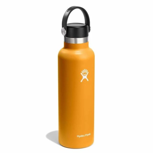 Hydro Flask Standard Flex Straw Μπουκάλι Θερμός Ανοξείδωτο 0.6ml Fossil ΑΞΕΣΟΥΑΡ