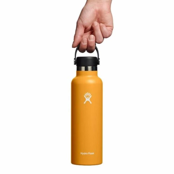Hydro Flask Standard Flex Straw Μπουκάλι Θερμός Ανοξείδωτο 0.6ml Fossil ΑΞΕΣΟΥΑΡ
