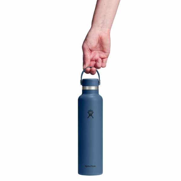 Hydro Flask Standard Flex Cap Μπουκάλι Θερμός Ανοξείδωτο 710ml Harbor Blue