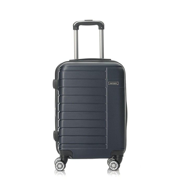 Βαλίτσα Καμπίνας Σκληρή Επεκτεινόμενη Superspace S3-016 (55CM) Blue ΠΡΟΣΦΟΡΕΣ