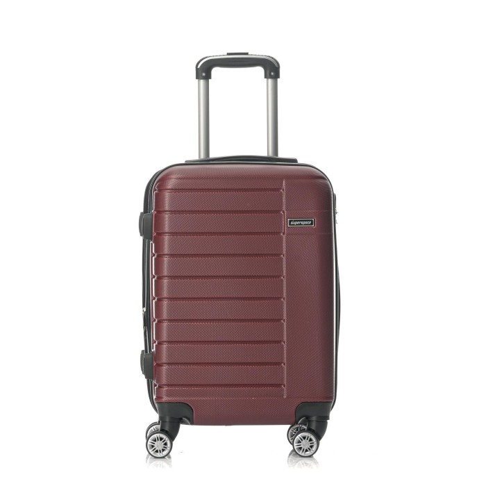 Βαλίτσα Καμπίνας Σκληρή  Επεκτεινόμενη Superspace S3-016 (55CM) Μπορντω ΠΡΟΣΦΟΡΕΣ