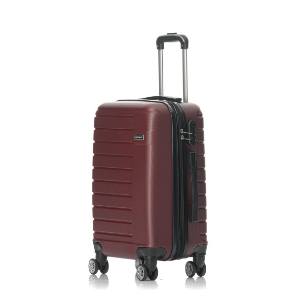 Βαλίτσα Καμπίνας Σκληρή  Επεκτεινόμενη Superspace S3-016 (55CM) Μπορντω ΠΡΟΣΦΟΡΕΣ