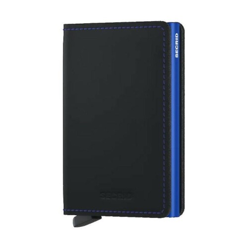 Πορτοφόλι- Καρτοθήκη Secrid Slimwallet Black - Blue