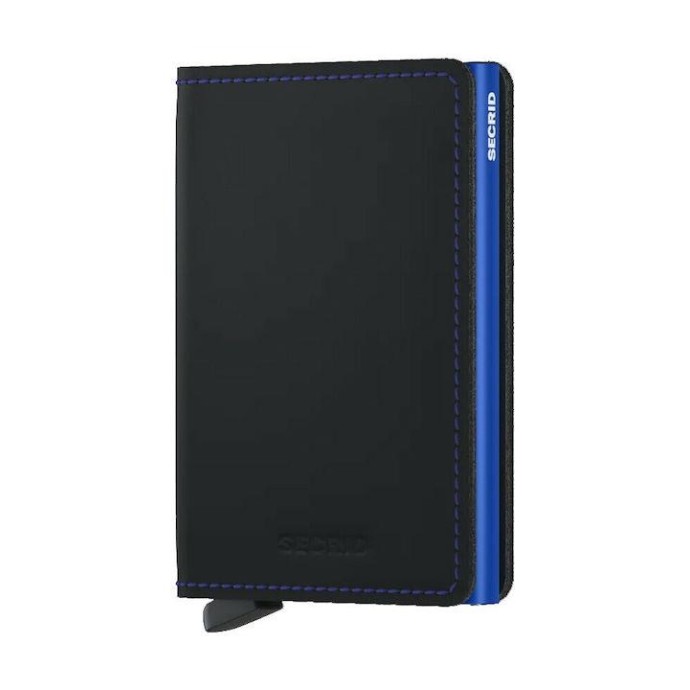 Πορτοφόλι- Καρτοθήκη Secrid Slimwallet Black - Blue