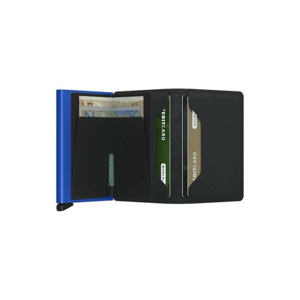 Πορτοφόλι- Καρτοθήκη Secrid Slimwallet Black - Blue
