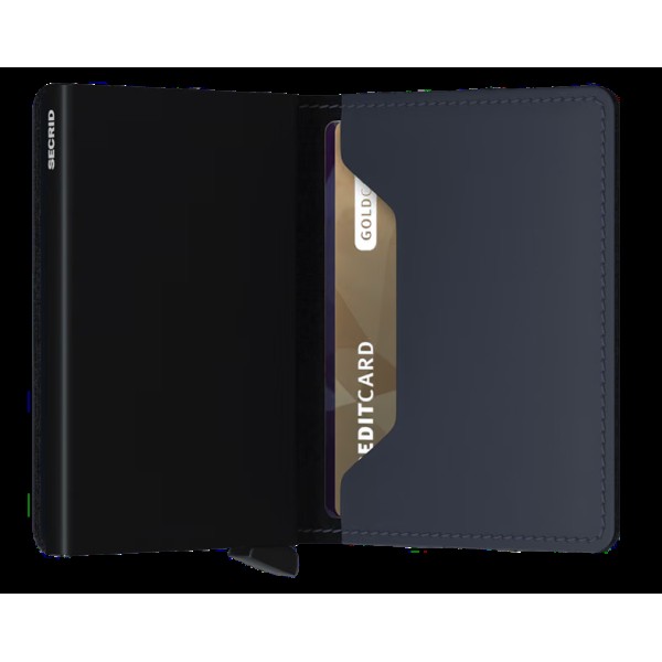Πορτοφόλι- Καρτοθήκη Secrid Slimwallet Matte Nightblue