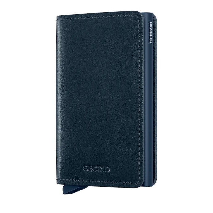 Πορτοφόλι- Καρτοθήκη Secrid Slimwallet Original Navy-Navy