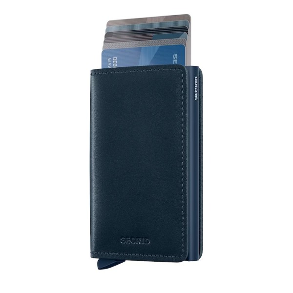 Πορτοφόλι- Καρτοθήκη Secrid Slimwallet Original Navy-Navy