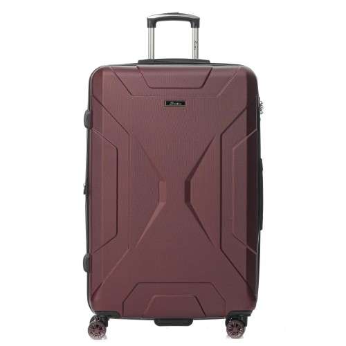 Βαλίτσα Extra Large Σκληρή Επεκτεινόμενη Stelxis Zeus 82x55x33/36cm Μπορντω
