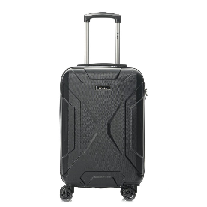 Βαλίτσα Καμπίνας Σκληρή Stelxis ST525-S 56cm Μαύρο ΒΑΛΙΤΣΕΣ & ΣΑΚΟΙ ΤΑΞΙΔΙΟΥ