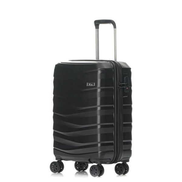 Βαλίτσα Καμπίνας Σκληρή Stelxis 56cm ST533-S Μαύρο ΒΑΛΙΤΣΕΣ & ΣΑΚΟΙ ΤΑΞΙΔΙΟΥ