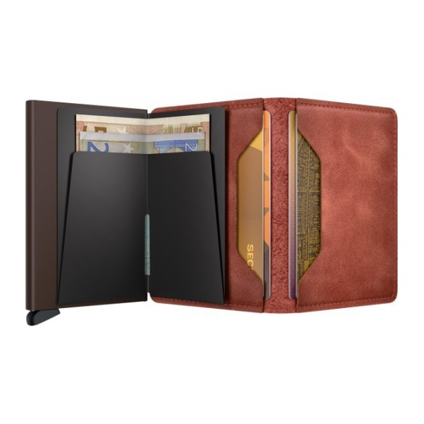 Πορτοφόλι- Καρτοθήκη Secrid Slimwallet Vintage Orange