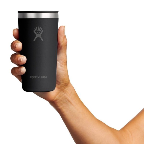 Hydro Flask All Around Tumbler Press In Lid Μπουκάλι Θερμός Ανοξείδωτο 355ml Black