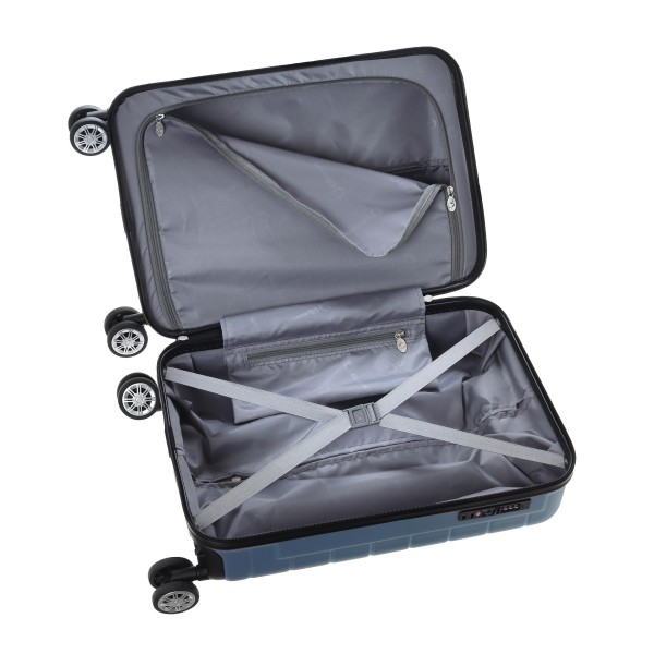 Βαλίτσα Καμπίνας Σκληρή Diplomat TD19192-55 Λευκο ΒΑΛΙΤΣΕΣ & ΣΑΚΟΙ ΤΑΞΙΔΙΟΥ