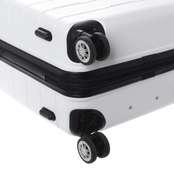 Βαλίτσα Καμπίνας Σκληρή Diplomat TD19192-55 Λευκο ΒΑΛΙΤΣΕΣ & ΣΑΚΟΙ ΤΑΞΙΔΙΟΥ