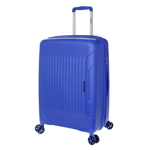 Βαλίτσα Μεσαία Σκληρή Επεκτεινόμενη Diplomat TD8001-M 64cm The New York Collection Μπλε