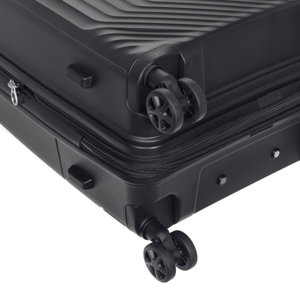 Βαλίτσα Καμπίνας Σκληρή Επεκτεινόμενη Diplomat TD8001-S 55cm The New York Collection Μάυρο