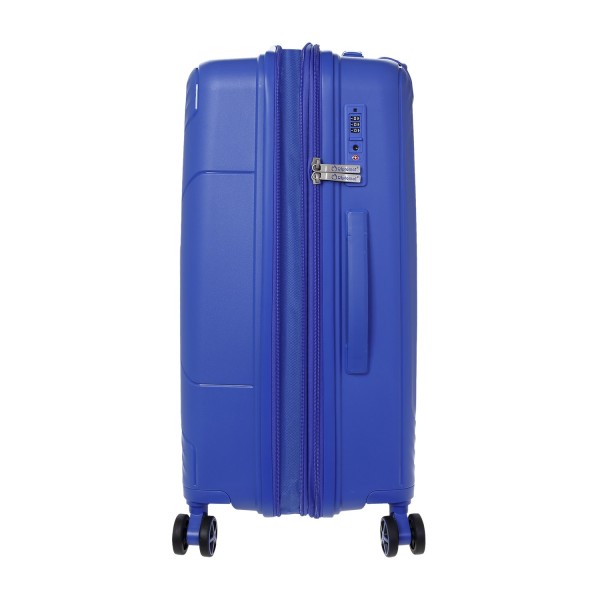 Βαλίτσα Καμπίνας Σκληρή Επεκτεινόμενη Diplomat TD8001-S 55cm The New York Collection Μπλε