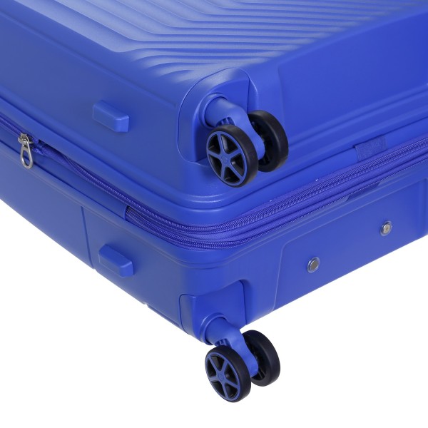 Βαλίτσα Καμπίνας Σκληρή Επεκτεινόμενη Diplomat TD8001-S 55cm The New York Collection Μπλε