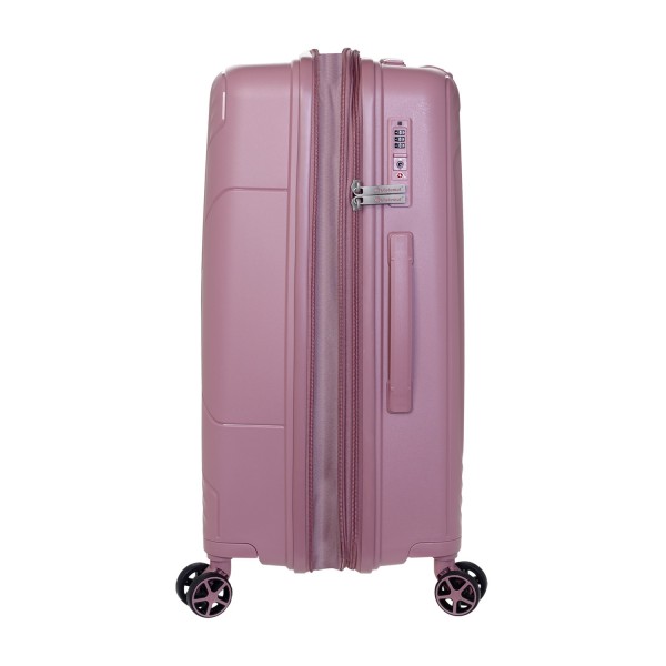 Βαλίτσα Καμπίνας Σκληρή Επεκτεινόμενη Diplomat TD8001-S 55cm The New York Collection Ροζ