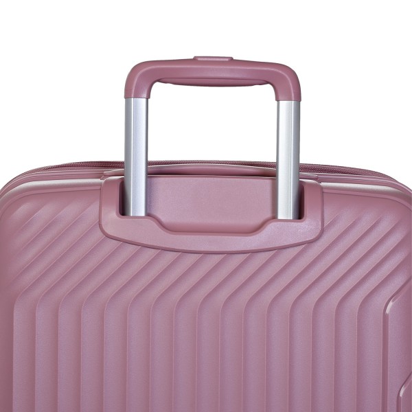 Βαλίτσα Καμπίνας Σκληρή Επεκτεινόμενη Diplomat TD8001-S 55cm The New York Collection Ροζ