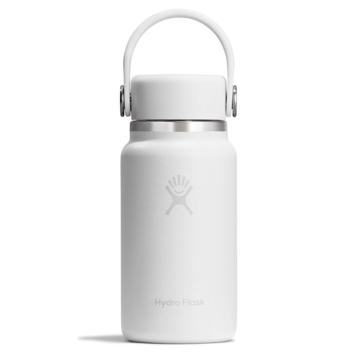 Hydro Flask Micro Hydro Μπουκάλι Θερμός Ανοξείδωτο 200ml White
