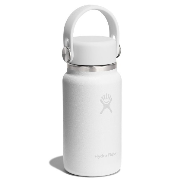 Hydro Flask Micro Hydro Μπουκάλι Θερμός Ανοξείδωτο 200ml White