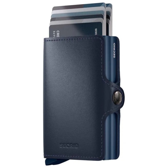 Πορτοφόλι- Καρτοθήκη Secrid Twinwallet Original Navy-Navy