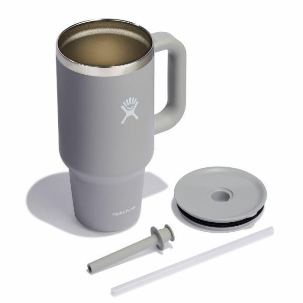 Hydro Flask All Around Travel Tumbler Straw Μπουκάλι Θερμός Ανοξείδωτο 946ml Birch