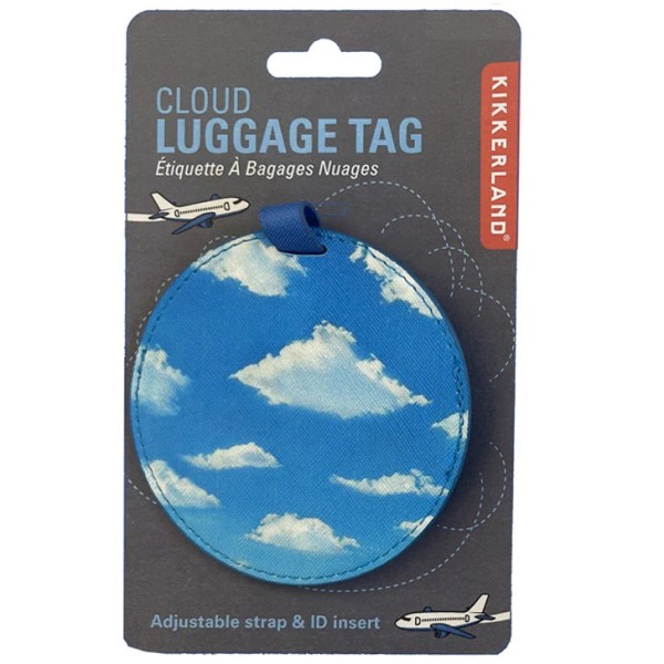 Ετικέτα Αποσκευών Kikkerland Clouds Ετικέτα Αποσκευών Kikkerland Clouds